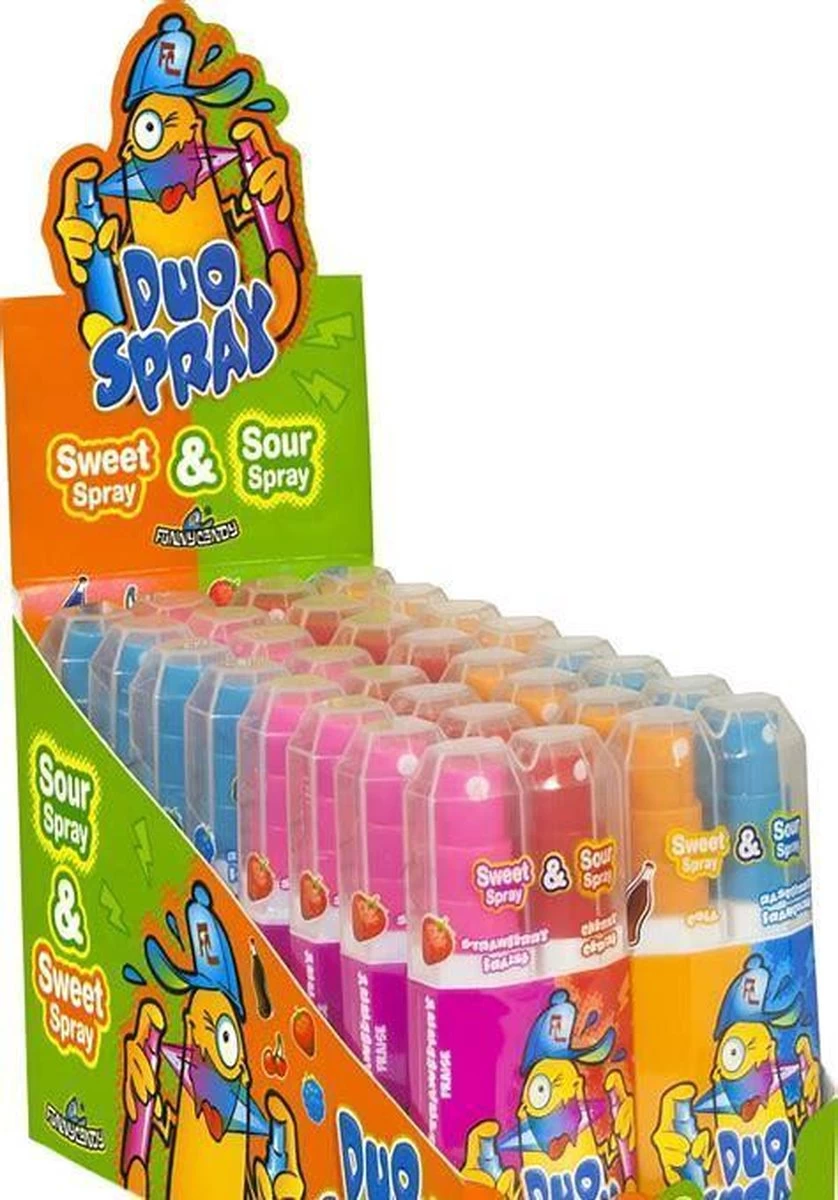Duo Spray - 16 Stuks - Traktatie 3 Duo Spray - 16 Stuks - Traktatie