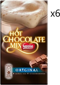 Nestlé - Hot Chocolate Mix - 6 Doosjes à 8 Sticks