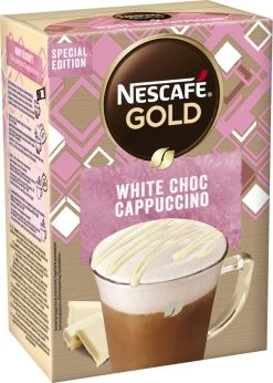 NESCAFE GOLD White Choc Cappuccino 6 Doosjes à 8 Zakjes -Eten En Drinken 857x1200