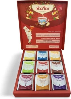 Yogi Tea Selection Gift Box Bio Pakje Cadeaudoos Met 45 Theezakjes