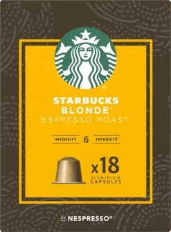 Starbucks By Nespresso Capsules Blonde Espresso Roast - 7 Doosjes à 18 Koffiecups -Eten En Drinken 884x1200 1