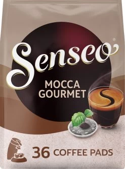 Senseo Mocca Gourmet Koffiepads - 4/9 Intensiteit - 10 X 36 Pads -Eten En Drinken 887x1200 2
