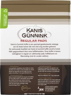 Kanis & Gunnink Regular Koffiepads - 10 X 36 Pads -Eten En Drinken 895x1200 1