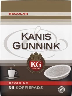 Kanis & Gunnink Regular Koffiepads - 10 X 36 Pads -Eten En Drinken 898x1200 2
