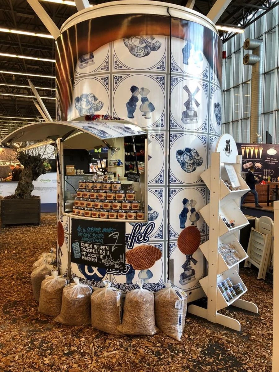 Stroopwafelsnippers - 12 Kg - Bruin - Zonder Stroop En Lekker Knapperig 4 Stroopwafelsnippers - 12 Kg - Bruin - Zonder Stroop En Lekker Knapperig - Afbeelding 2