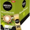 Nescafé Gold Almond Macchiato Oploskoffie - 6 Doosjes à 6 Zakjes