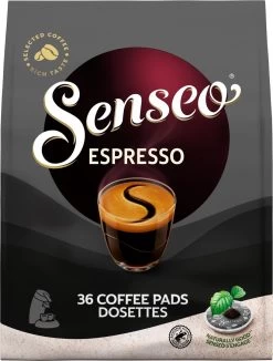 Senseo Espresso Koffiepads - 9/9 Intensiteit - 10 X 36 Pads 19 Senseo Espresso Koffiepads - 9/9 Intensiteit - 10 X 36 Pads -Eten En Drinken 909x1200 1