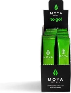 MOYA Matcha Thee To Go! Traditional - 24 Matcha Poeder Zakjes - 1,5 G -Eten En Drinken 919x1200 1