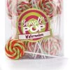 Merkloos Swigle - Mini Lolly Pops- Watermeloen- Rood- Groen- 50 Stuks - Snoep -Eten En Drinken 928x1200 1