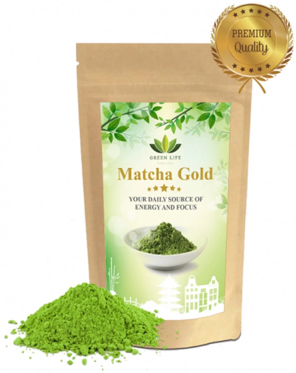 Japanse Premium Matcha Thee - 50 Gram - Afkomstig Uit Japan - De Thee Sensatie Van 2023! SUMMER SALE - Vandaag Besteld, Morgen In Huis! 3 Japanse Premium Matcha Thee - 50 Gram - Afkomstig Uit Japan - De Thee Sensatie Van 2023! SUMMER SALE - Vandaag Besteld, Morgen In Huis!