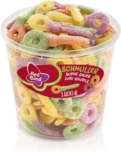 Red Band Zure Sleutels 1 Pot à 100 Stuks - Zuur Snoep - Winegums Met Fruitsmaak -Eten En Drinken 960x1200 19