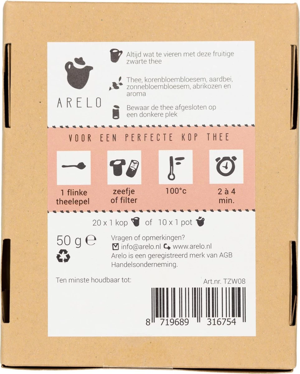 Losse Thee - Pakket - Cadeau - Gefeliciteerd - Felicitatie 7 Losse Thee - Pakket - Cadeau - Gefeliciteerd - Felicitatie - Afbeelding 5