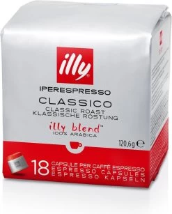 Illy - Iperespresso Koffie Home Classico 6 X 18 Capsules -Eten En Drinken 965x1200 12