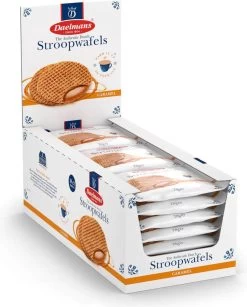 Daelmans Jumbo Karamel Stroopwafels - 18 X 2 (per Twee Verpakt)