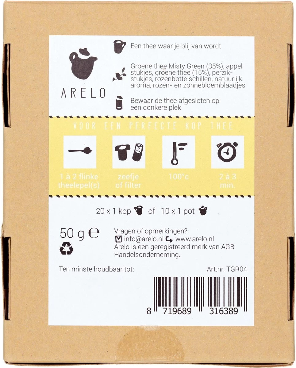 Losse Thee - Pakket - Cadeau - Gefeliciteerd - Felicitatie 6 Losse Thee - Pakket - Cadeau - Gefeliciteerd - Felicitatie - Afbeelding 4