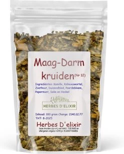 Maag En Darm Kruiden - Kruidenthee - Losse Thee - 100 Gram