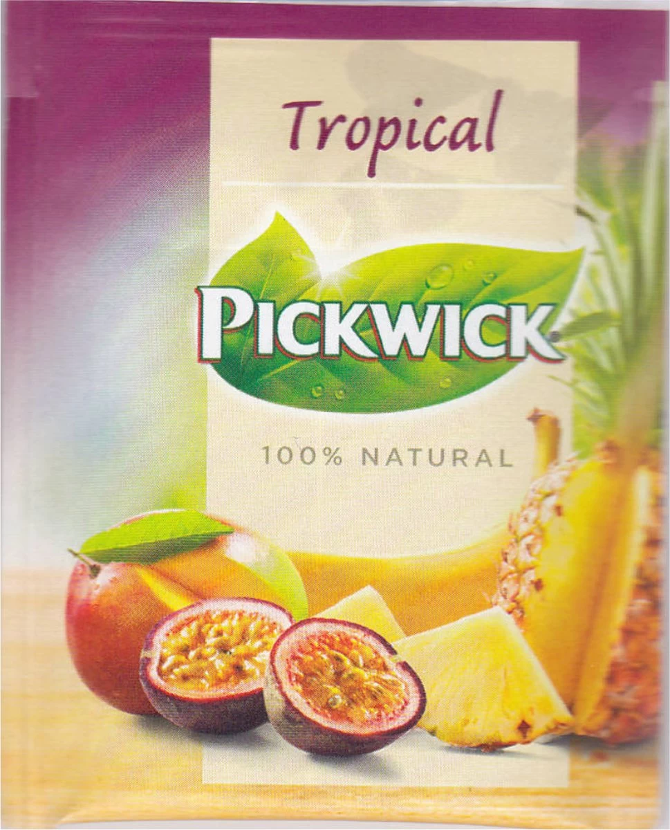 Thee Pickwick Tropical 25x1.5gr Met Envelop - 3 Stuks - 3 Stuks 5 Thee Pickwick Tropical 25x1.5gr Met Envelop - 3 Stuks - 3 Stuks - Afbeelding 3