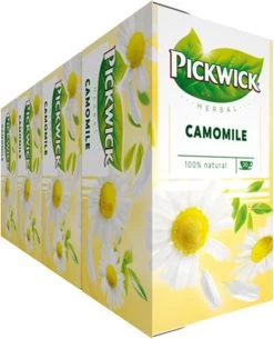 Pickwick Camomile Kruidenthee - 4 X 20 Zakjes -Eten En Drinken 972x1200