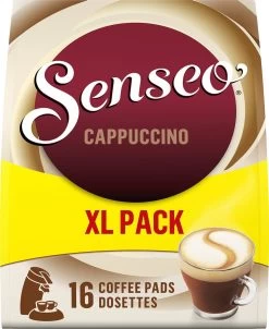 Senseo Cappuccino Koffiepads - 2/9 Intensiteit - 4 X 16 Pads - Voordeelverpakking 17 Senseo Cappuccino Koffiepads - 2/9 Intensiteit - 4 X 16 Pads - Voordeelverpakking -Eten En Drinken 981x1200 3