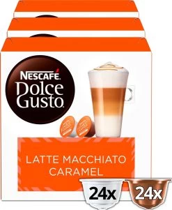 Nescafé Dolce Gusto Caramel Macchiato Capsules - 48 Koffiecups -Eten En Drinken 985x1200 1
