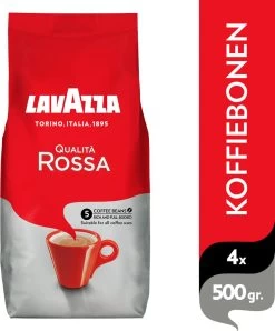 Lavazza Qualita Rossa Koffiebonen - 500 Gram X4 -Eten En Drinken 993x1200 4