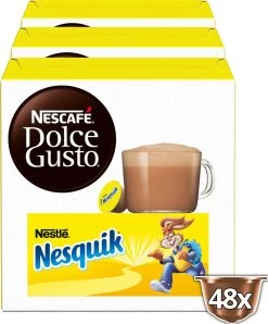 Nescafé Dolce Gusto Capsules Nesquik - Chocolademelk - 48 Cups - Geschikt Voor 48